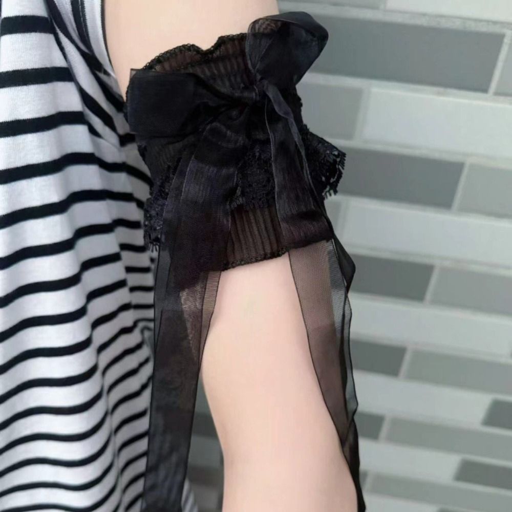 Fashion Lace Lolita Arm Sleeve - đánh giá và giá Women'S Winter Accessories Set