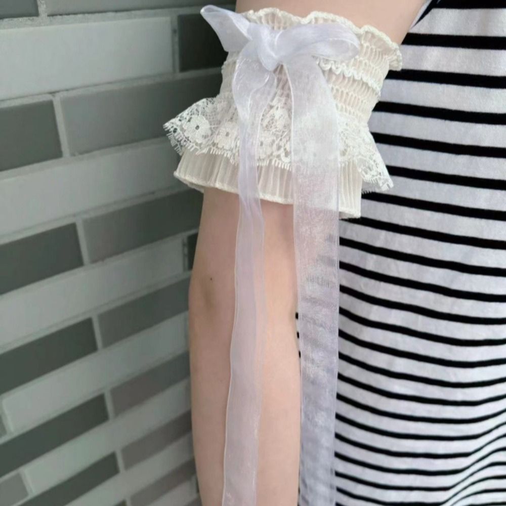 Fashion Lace Lolita Arm Sleeve - đánh giá và giá Women'S Winter Accessories Set