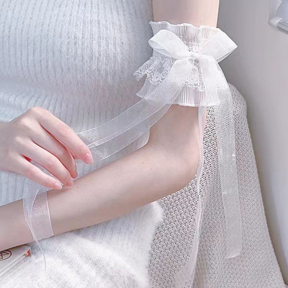 Fashion Lace Lolita Arm Sleeve - đánh giá và giá Women'S Winter Accessories Set