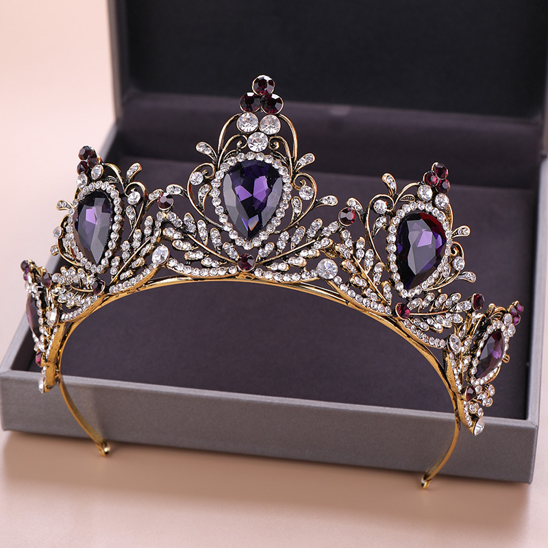 Elegant Crown Headpiece Baroqu - đánh giá và giá Women'S Hair Accessories Wedding