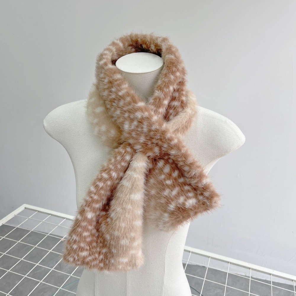 Creative Cute Elk Warm Scarf C - đánh giá và giá Women'S Winter Accessories Set