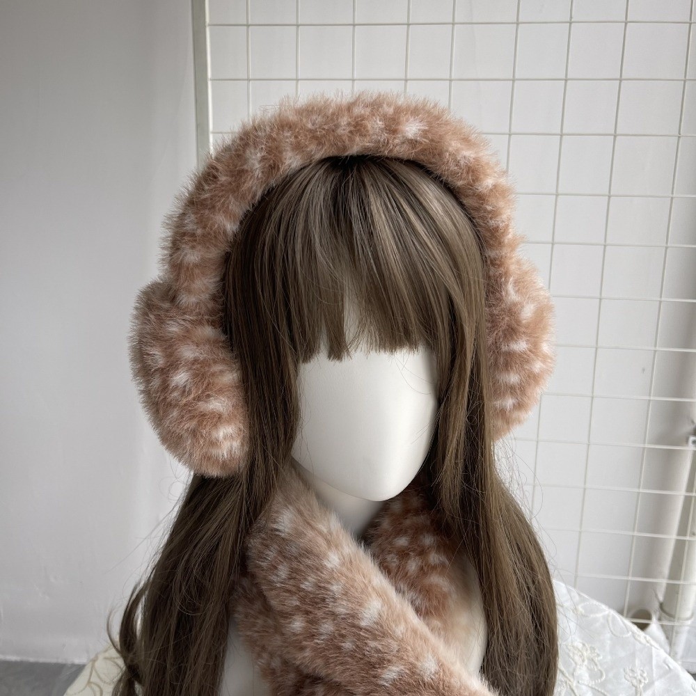 Creative Cute Elk Warm Scarf C - đánh giá và giá Women'S Winter Accessories Set