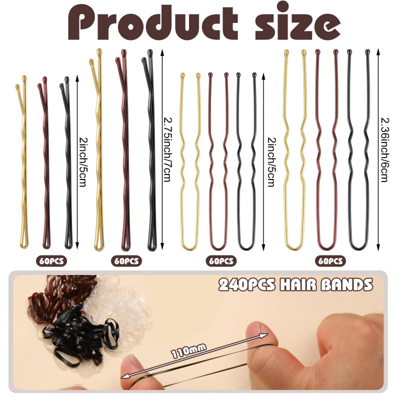 480Pcs Per Box Hair Styling Ac - đánh giá và giá Women Accessories On Sale