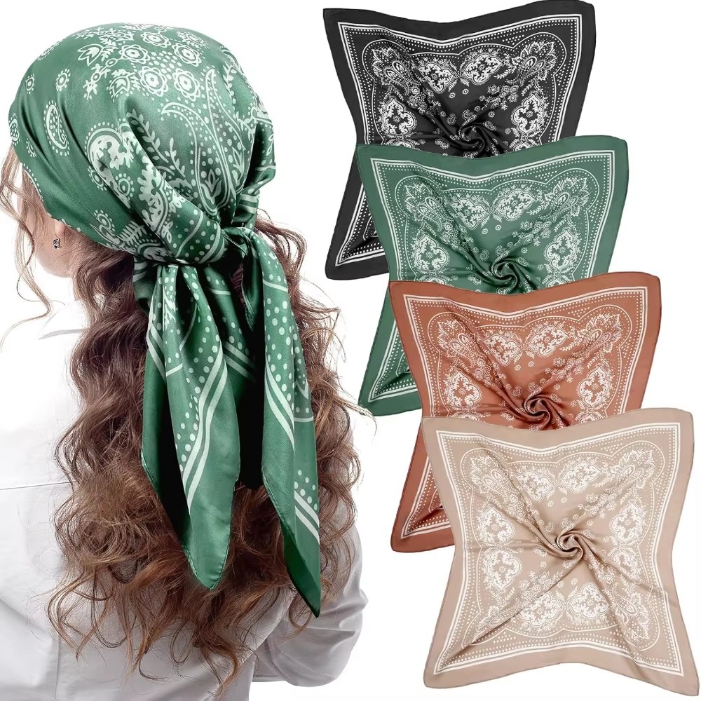 Luxury Brand Silk Square Paisl - đánh giá và giá Women Accessories Brands