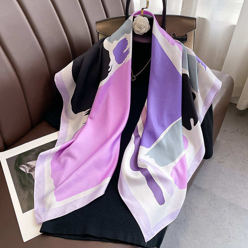 90*90cm Luxury Brand Silk Squa - đánh giá và giá Women Accessories Brands