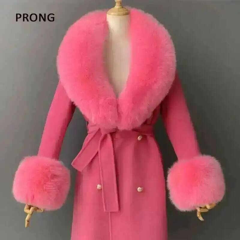 Real Fur Collar And Cuffs Set  - đánh giá và giá Women'S Winter Accessories Set