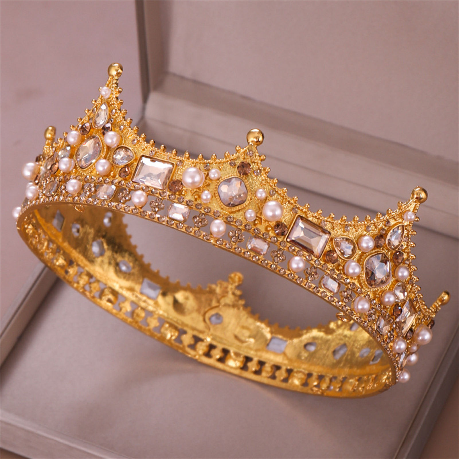 Bridal Crown Rhinestone Tiara  - đánh giá và giá Women'S Hair Accessories Wedding